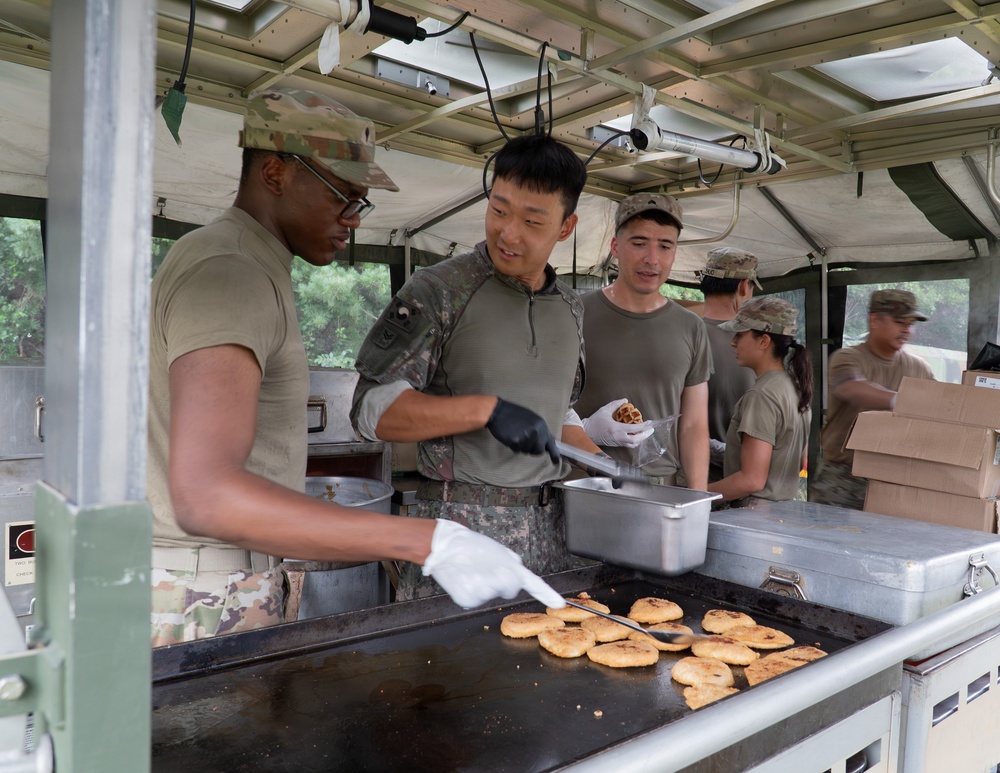 U.S., ROK Forces Enhance Sustainment Readiness Through Field Feeding Training