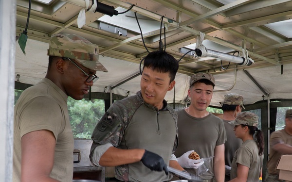 U.S., ROK Forces Enhance Sustainment Readiness Through Field Feeding Training
