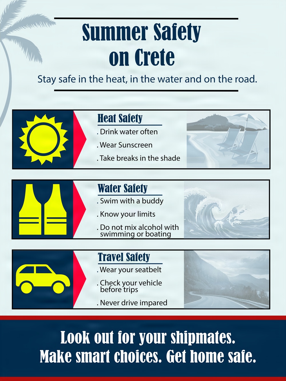 Summer Safety  on Crete