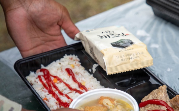 Shared Meals Strengthen Allied Bonds During Combined Field Feeding Training Exercise