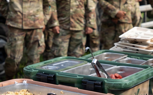Shared Meals Strengthen Allied Bonds During Combined Field Feeding Training Exercise