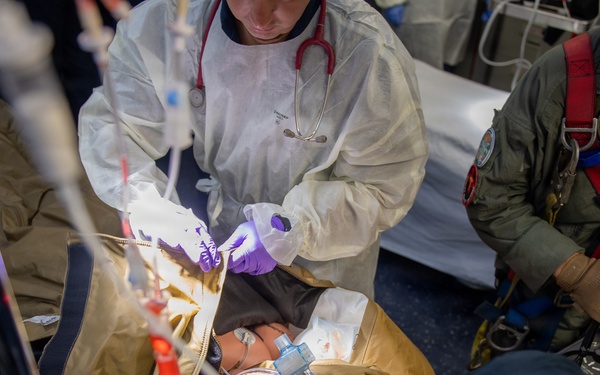 USS Theodore Roosevelt conducts medical training during RIMPAC 26