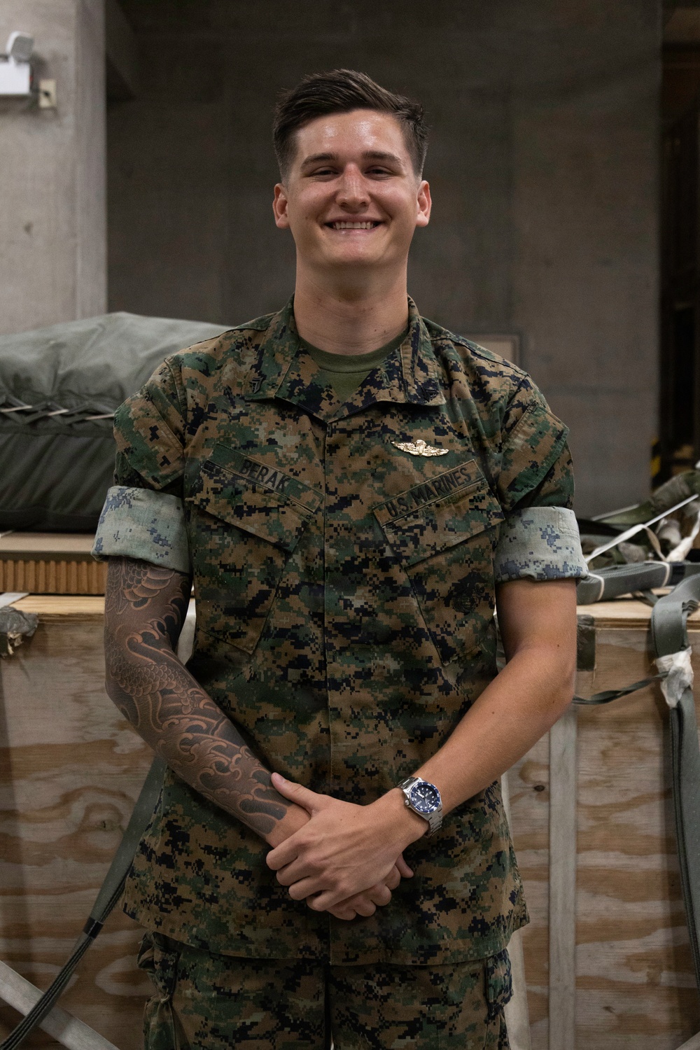 The Backbone of the Marine Corps, halfway across the globe