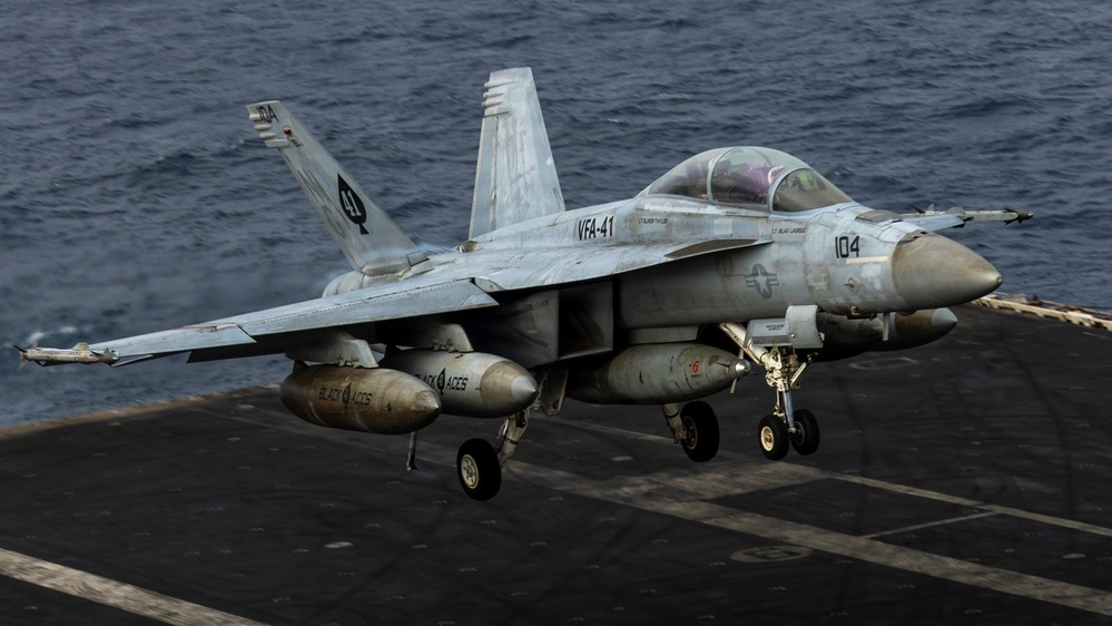 Abraham Lincoln Conducts Flight Operations