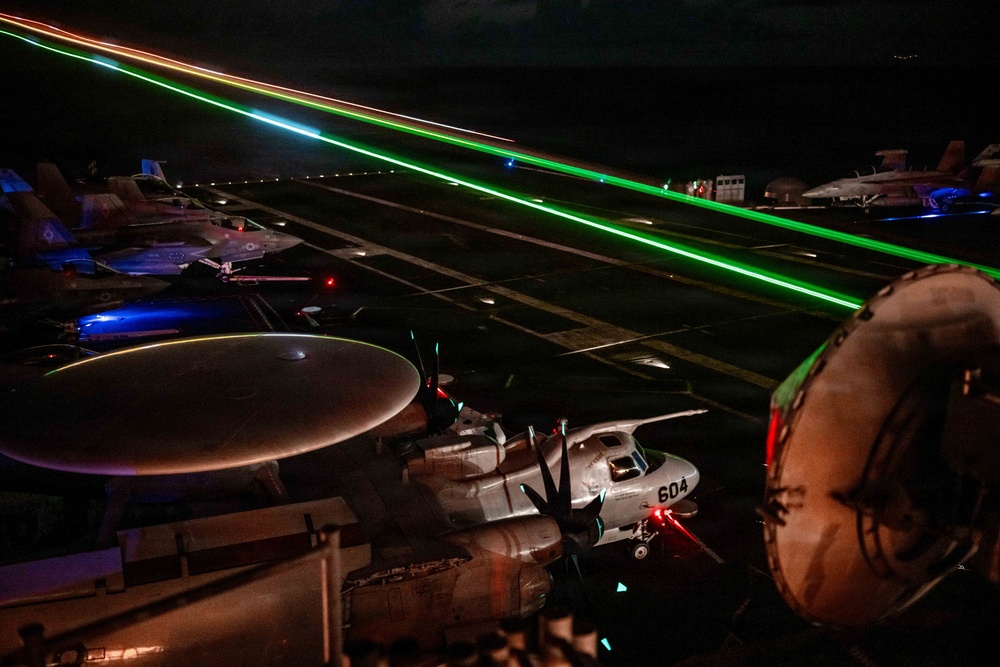 USS Theodore Roosevelt flight operations during RIMPAC 26