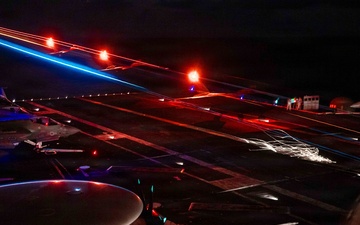 CVN 71 flight operations during RIMPAC 26