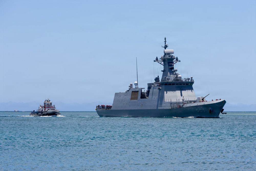 U.S., partner nation ships return to Pearl Harbor for the final days of RIMPAC 2026