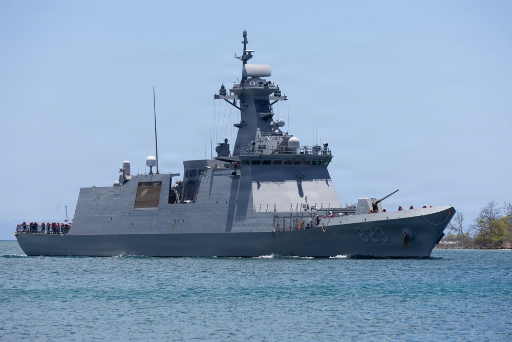 U.S., partner nation ships return to Pearl Harbor for the final days of RIMPAC 2026