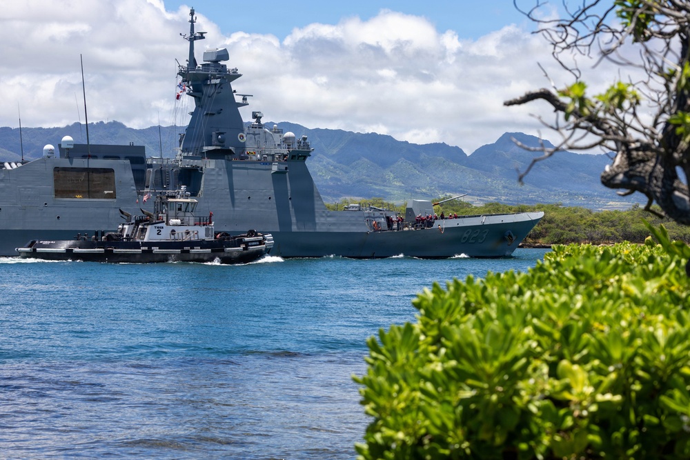 U.S., partner nation ships return to Pearl Harbor for the final days of RIMPAC 2026