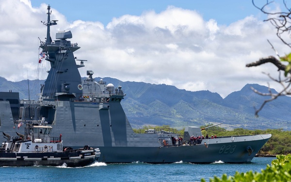 U.S., partner nation ships return to Pearl Harbor for the final days of RIMPAC 2026