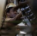 Abraham Lincoln Conducts Jet Engine Maintenance