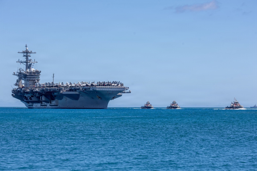 U.S., partner nation ships return to Pearl Harbor for the final days of RIMPAC 2026