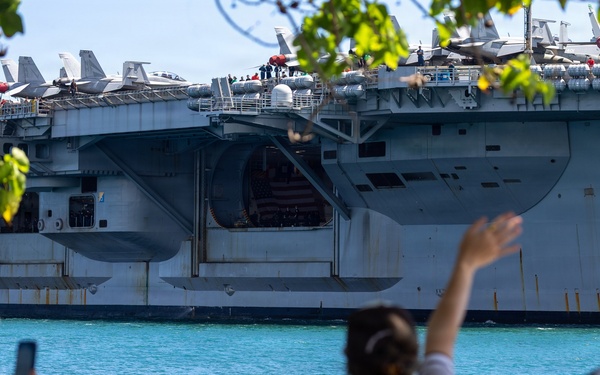 U.S., partner nation ships return to Pearl Harbor for the final days of RIMPAC 2026