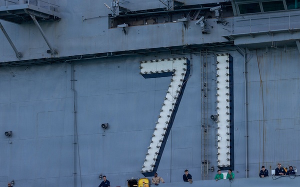 U.S., partner nation ships return to Pearl Harbor for the final days of RIMPAC 2026