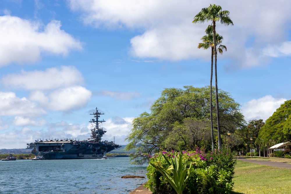 U.S., partner nation ships return to Pearl Harbor for the final days of RIMPAC 2026