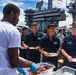 USS Theodore Roosevelt host steel beach picnic at sea during RIMPAC 26