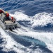 USS Mustin conducts boat operations