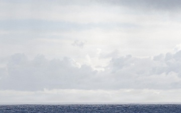USS Mustin conducts boat operations