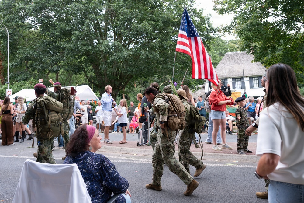 U.S. Army Europe and Africa participates in International Four Days Marches in Netherlands