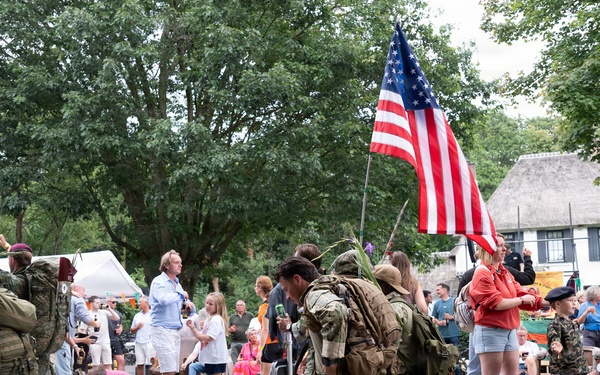 U.S. Army Europe and Africa participates in International Four Days Marches in Netherlands