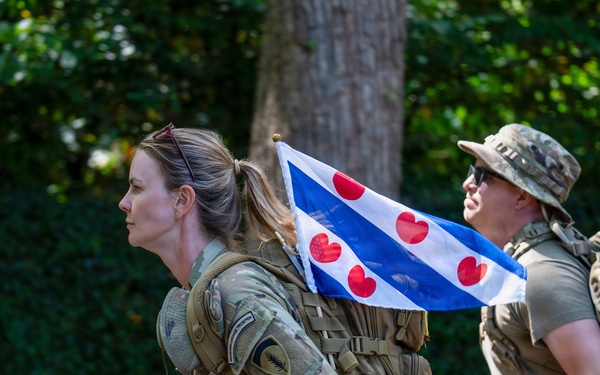 U.S. Army Europe and Africa participates in International Four Days Marches in Netherlands
