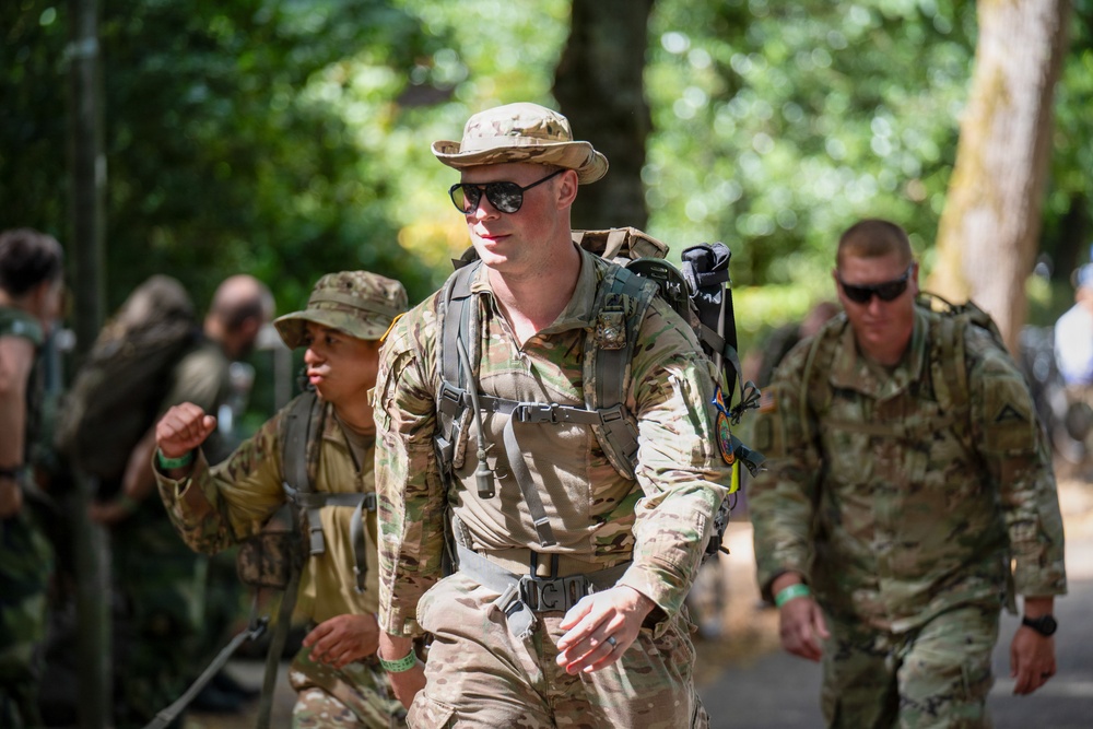 U.S. Army Europe and Africa participates in International Four Days Marches in Netherlands