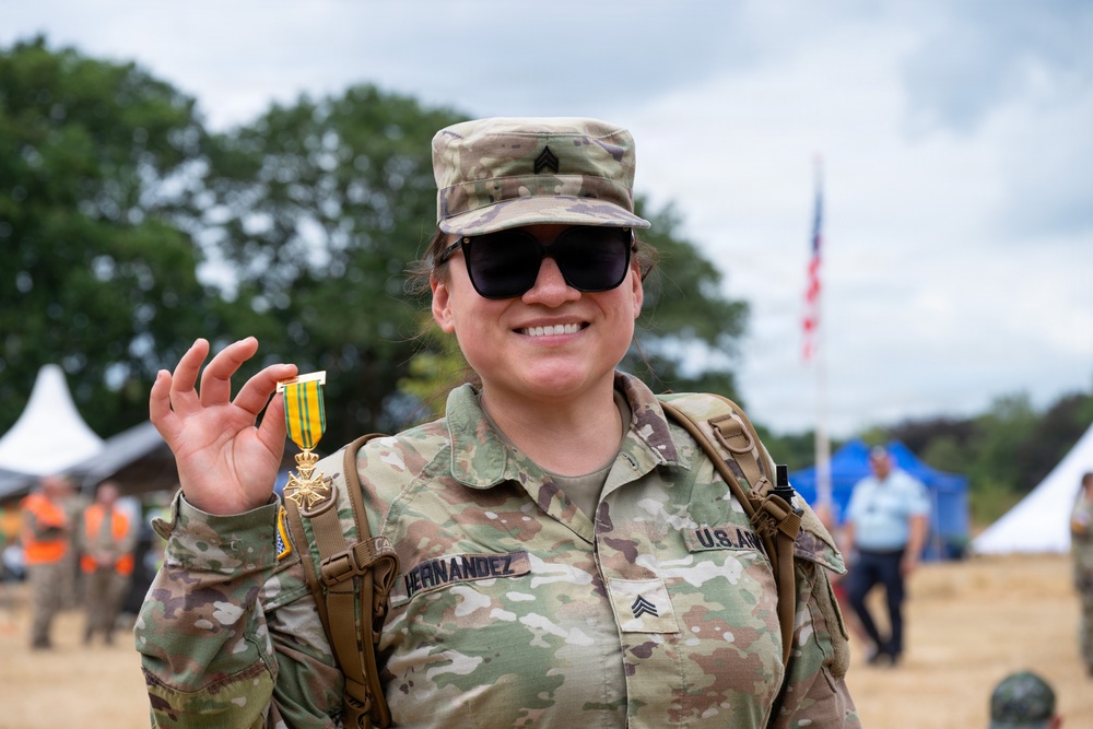U.S. Army Europe and Africa participates in International Four Days Marches in Netherlands