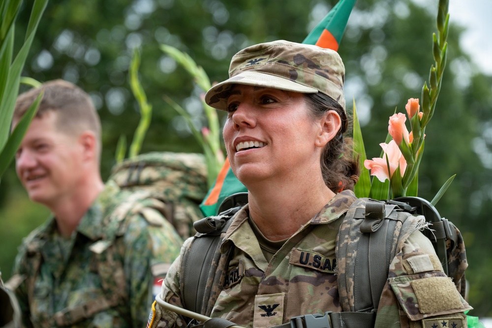 U.S. Army Europe and Africa participates in International Four Days Marches in Netherlands