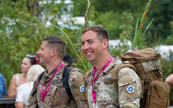 U.S. Army Europe and Africa participates in International Four Days Marches in Netherlands