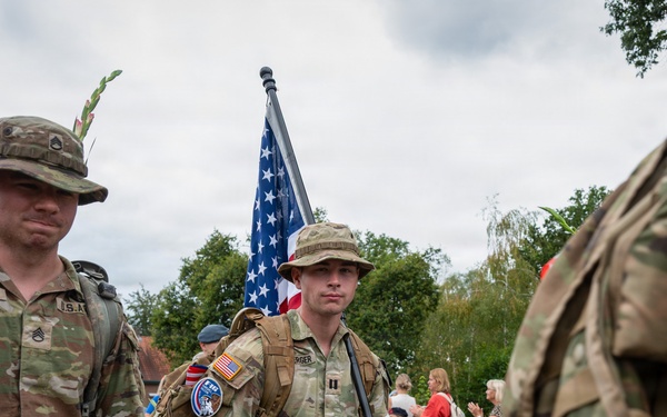 U.S. Army Europe and Africa participates in International Four Days Marches in Netherlands