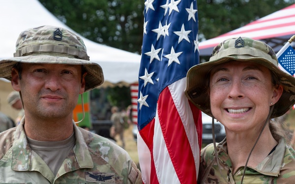 U.S. Army Europe and Africa participates in International Four Days Marches in Netherlands