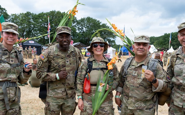 U.S. Army Europe and Africa participates in International Four Days Marches in Netherlands