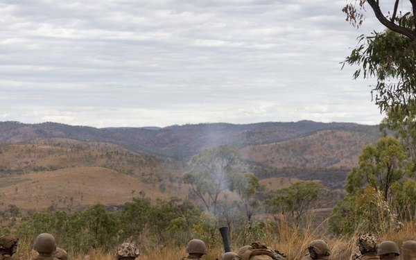 Predator’s Run 26: MRF-D Marines conduct multinational live-fire mortar exercise