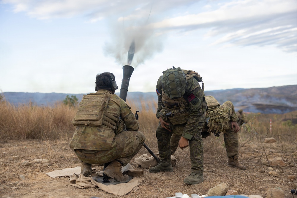 Predator’s Run 26: MRF-D Marines conduct multinational live-fire mortar exercise