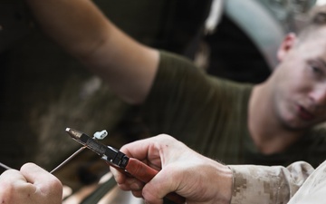 U.S. Marines conduct RSV maintenance