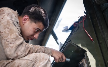 U.S. Marines conduct RSV maintenance