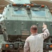U.S. Marines conduct HIMARS routine preventative maintenance