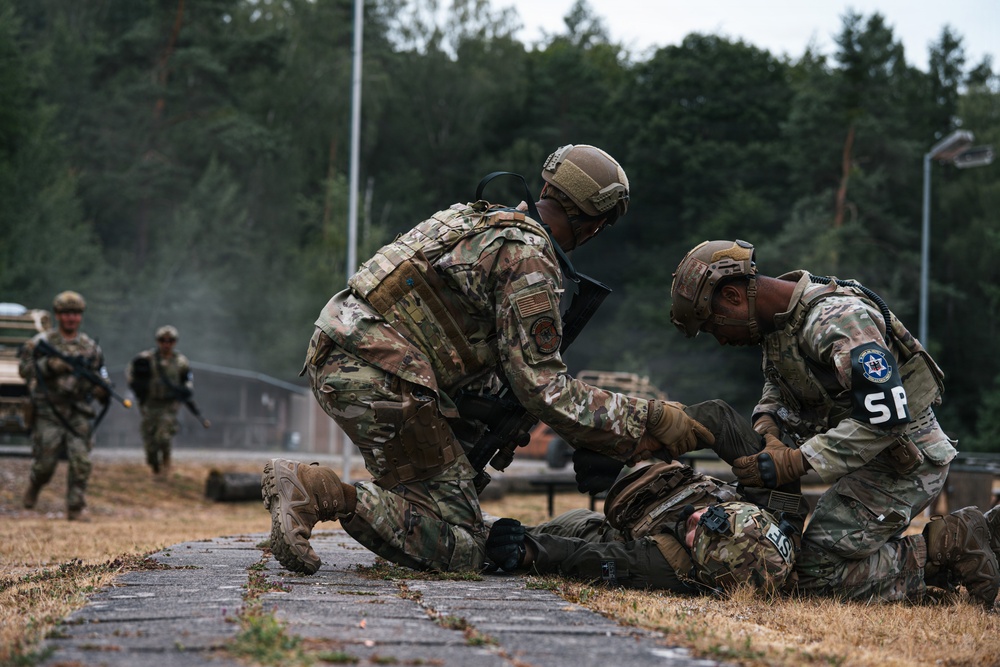 The first call to the final shot, 569th U.S. Forces Police Squadron builds combat-ready defenders