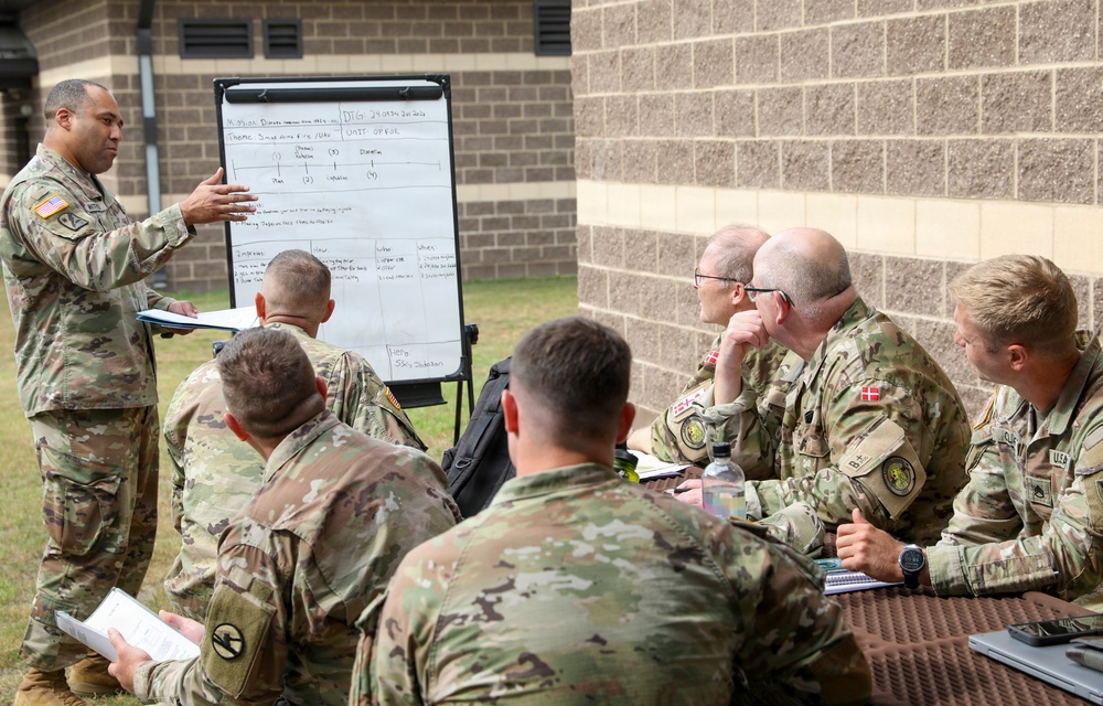 Danish Officers Train at OC/T Academy, Enhance Allied Readiness