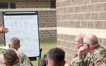 Danish Officers Train at OC/T Academy, Enhance Allied Readiness