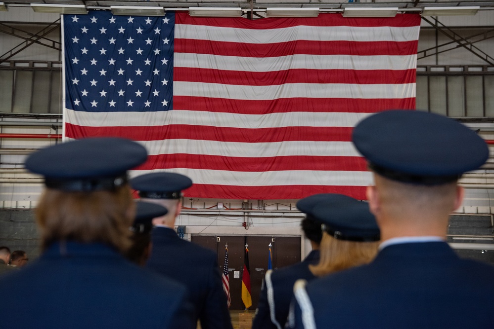 Ramstein Air Base holds Honor Guard Graduation