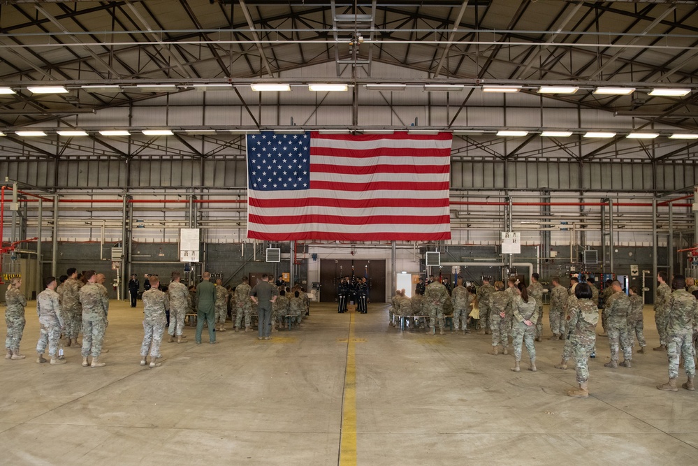 Ramstein Air Base holds Honor Guard Graduation