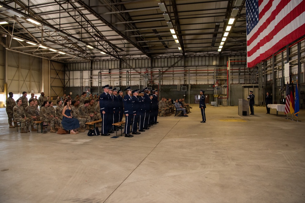 Ramstein Air Base holds Honor Guard Graduation