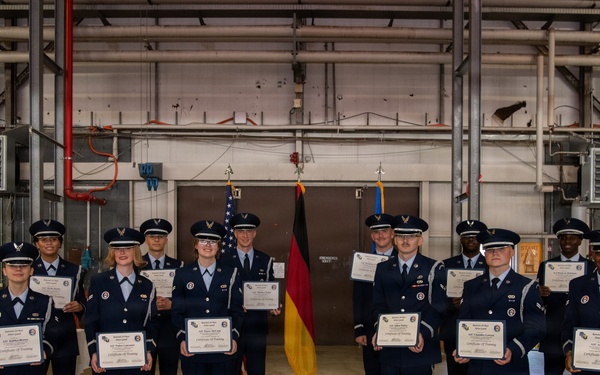 Ramstein Air Base holds Honor Guard Graduation