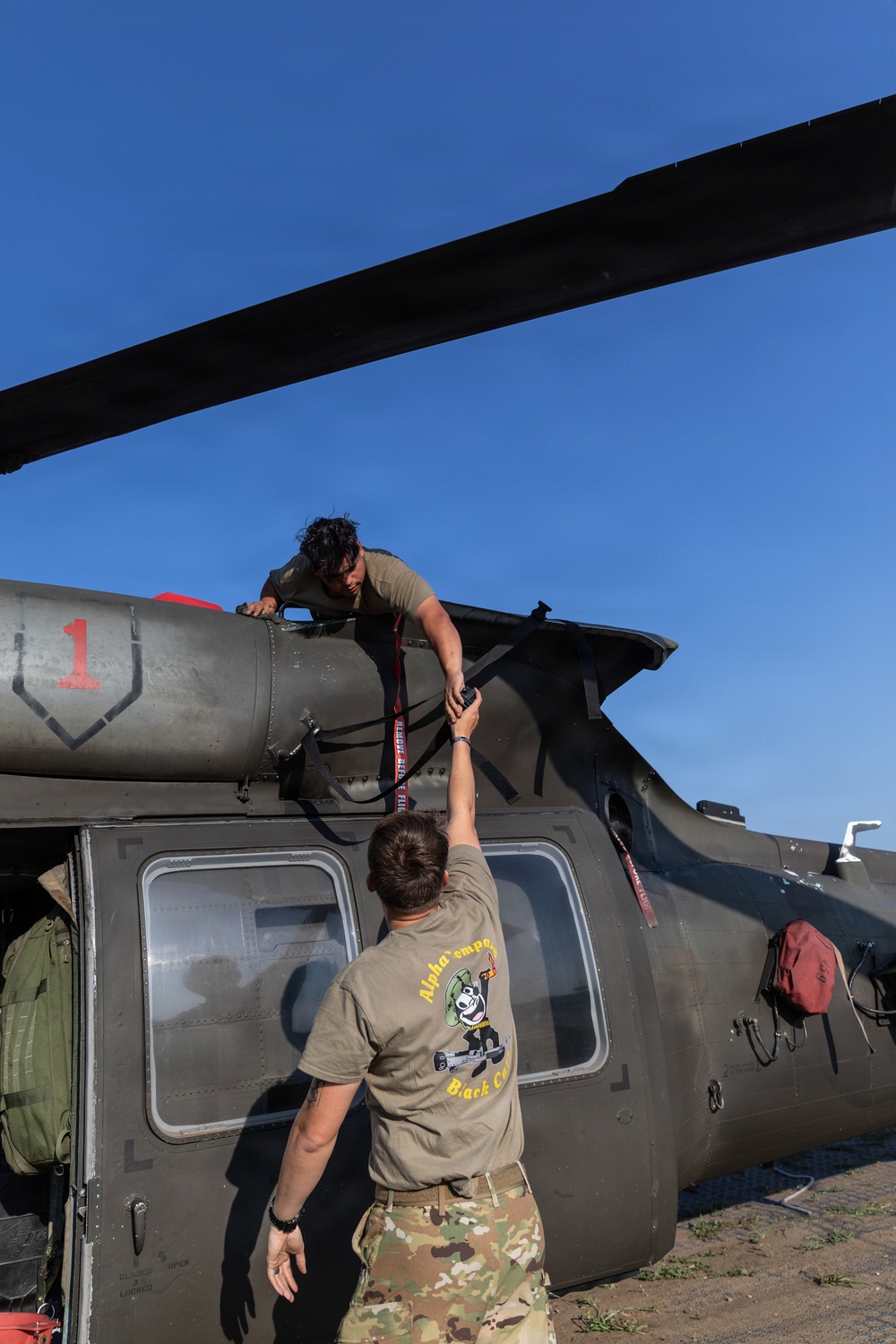 1st Combat Aviation Brigade conducts flight operations at MKAB, Romania