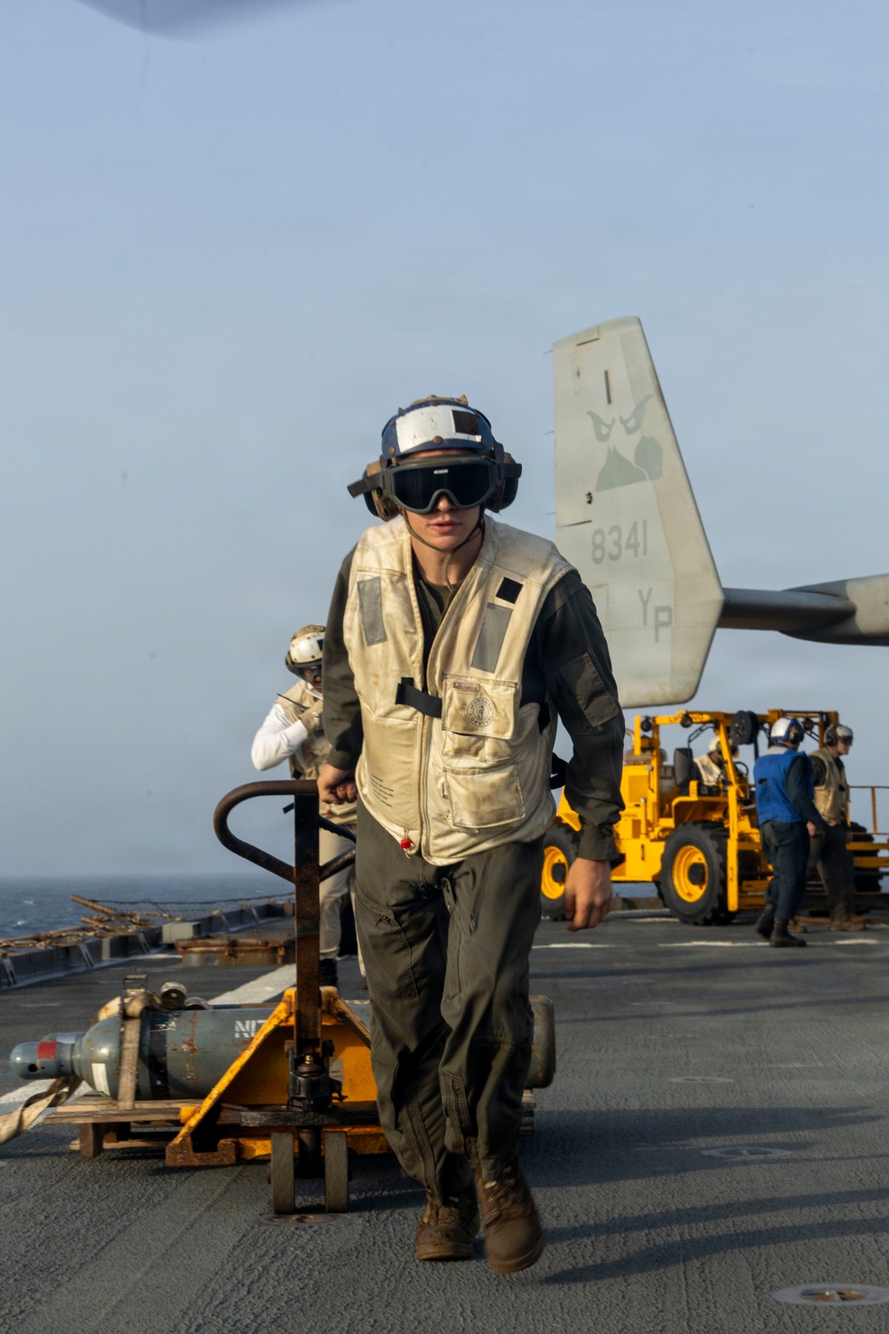 USS Comstock Conducts Flight Quarters