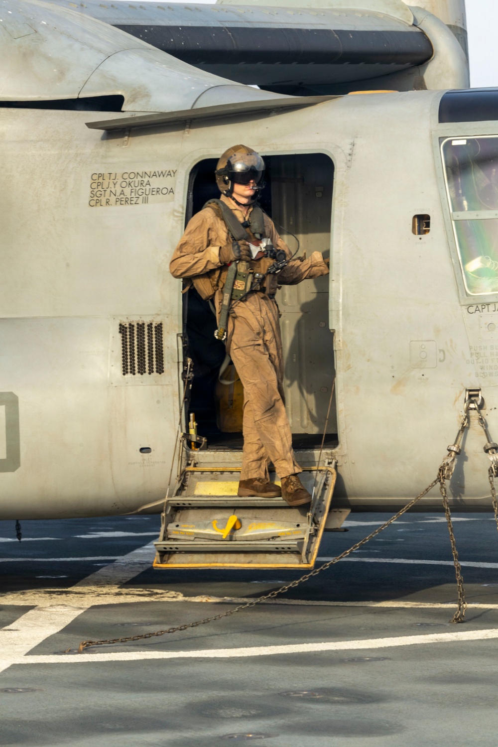 USS Comstock Conducts Flight Quarters