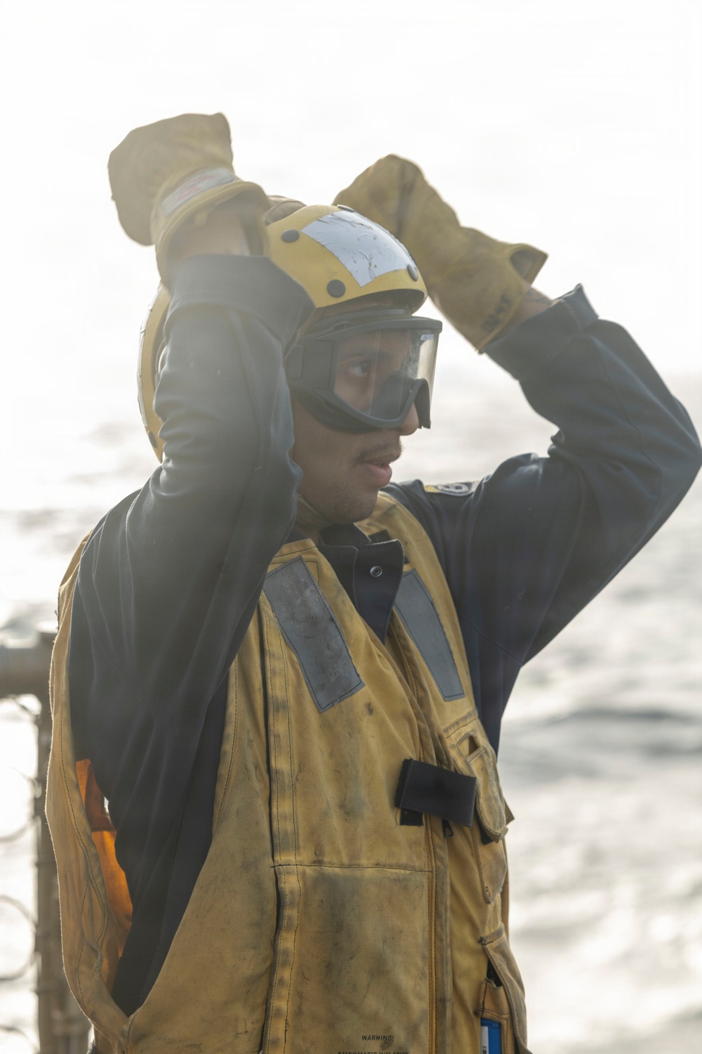 USS Comstock Conducts Flight Quarters