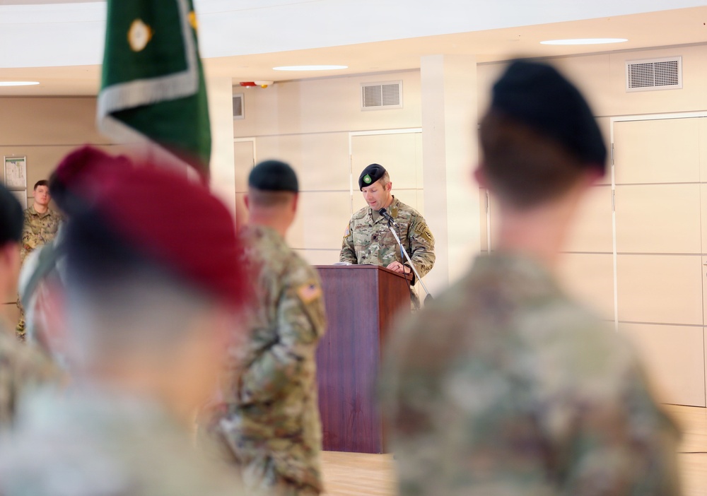 10th Special Forces Change of Command
