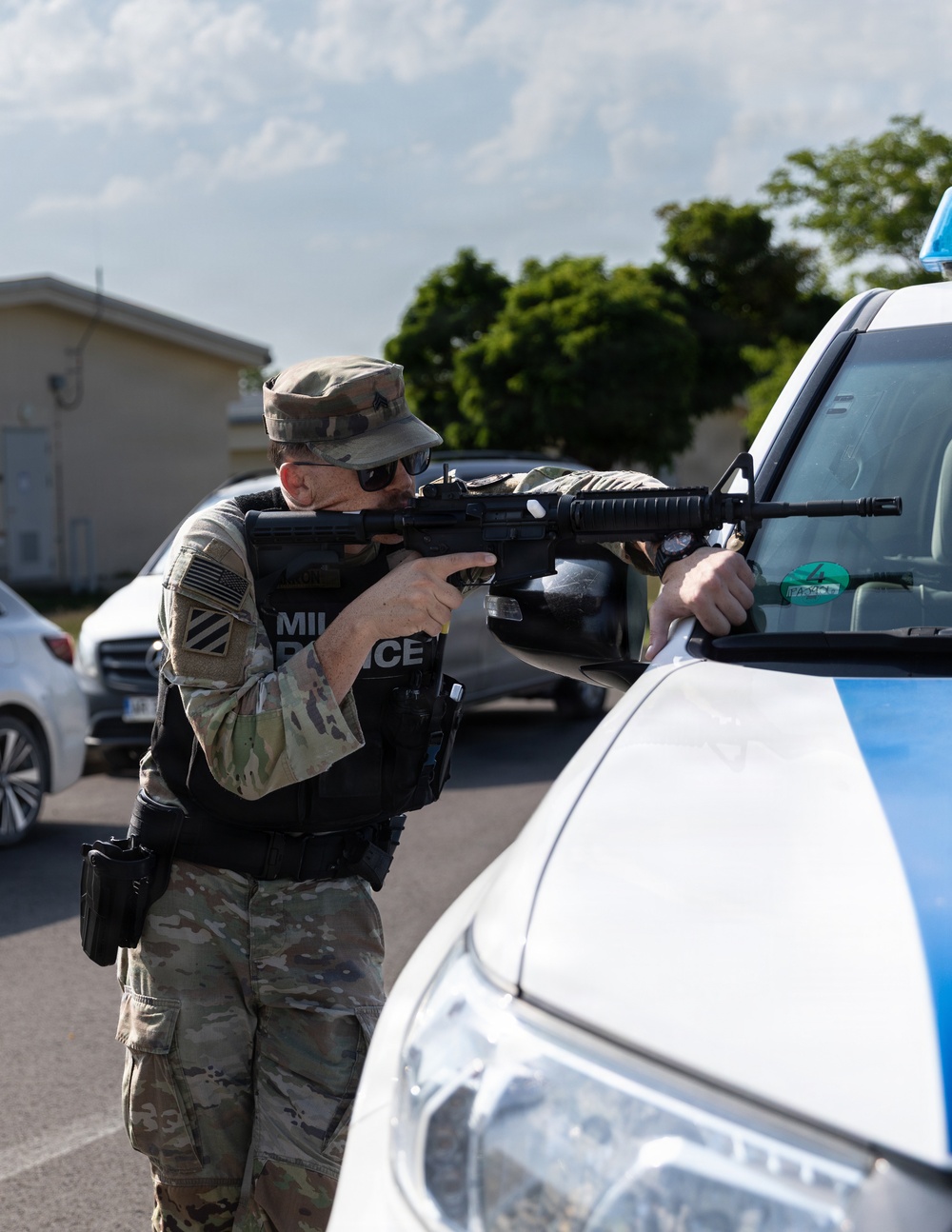 2228th Military Police Company conduct active shooter training at MKAB, Romania